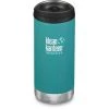 Klean Kanteen TKWide Bottle With Cafe Cap 355ml Vacuum Insulated Emerald Bay (matt) -Seatosummit shop klean kanteen tkwide vi thermal cup with cafe cap 20 355ml emerald bay matt 1
