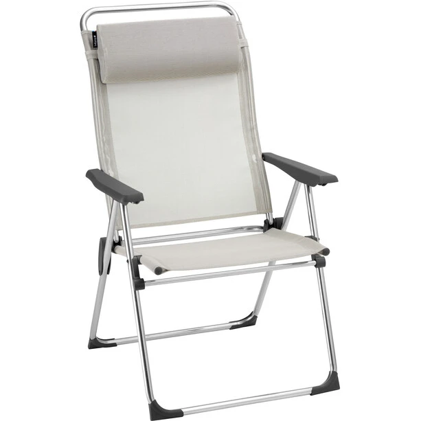 Lafuma Mobilier Alu Cham XL Camping Chair With Cannage Phifertex Seigle Ii/alu Brut 3 Lafuma Mobilier Alu Cham XL Camping Chair With Cannage Phifertex Seigle Ii/alu Brut