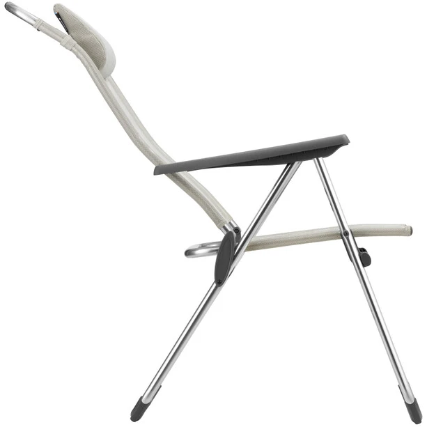 Lafuma Mobilier Alu Cham XL Camping Chair With Cannage Phifertex Seigle Ii/alu Brut 5 Lafuma Mobilier Alu Cham XL Camping Chair With Cannage Phifertex Seigle Ii/alu Brut - Image 3