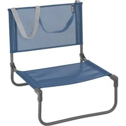 Lafuma Mobilier CB Beach Chair With Cannage Phifertex Ocean