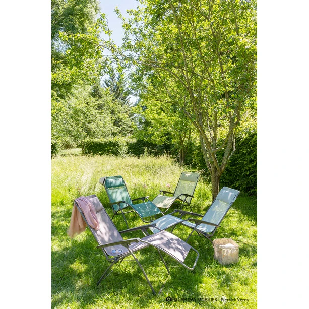 Lafuma Mobilier R Clip Relax Chair Batyline Titane/etamine 6 Lafuma Mobilier R Clip Relax Chair Batyline Titane/etamine - Image 4