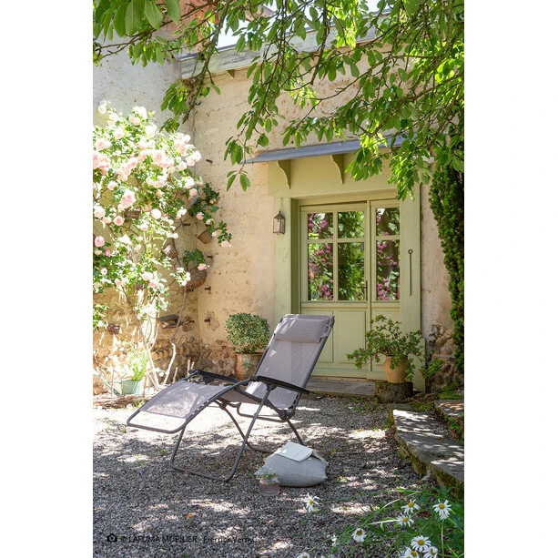 Lafuma Mobilier R Clip Relax Chair Batyline Titane/magnolia 5 Lafuma Mobilier R Clip Relax Chair Batyline Titane/magnolia - Image 3