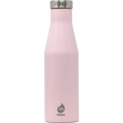 MIZU S4 Insulated Bottle 400ml With Stainless Steel Cap Soft Pink
