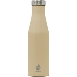 MIZU S4 Insulated Bottle 400ml With Stainless Steel Cap Sand