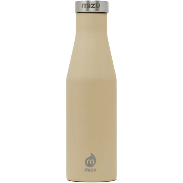 MIZU S4 Insulated Bottle 400ml With Stainless Steel Cap Sand 3 MIZU S4 Insulated Bottle 400ml With Stainless Steel Cap Sand