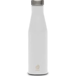 MIZU S6 Insulated Bottle With Stainless Steel Cap 600ml Enduro White