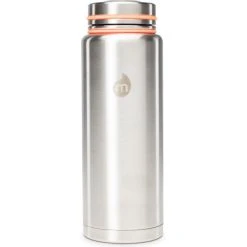 MIZU V12 Insulated Bottle With V-Lid 1200ml Stainless With Black