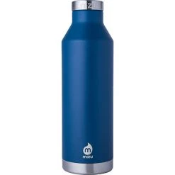 MIZU V8 Insulated Bottle With Stainless Steel Cap 750ml Enduro Blue