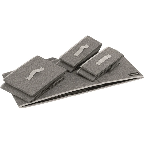 Outwell Barmouth Bedside Table Grey 6 Outwell Barmouth Bedside Table Grey - Image 4