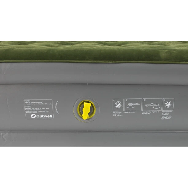 Outwell Excellent Air Bed King Dark Leaf/grey 6 Outwell Excellent Air Bed King Dark Leaf/grey - Image 4