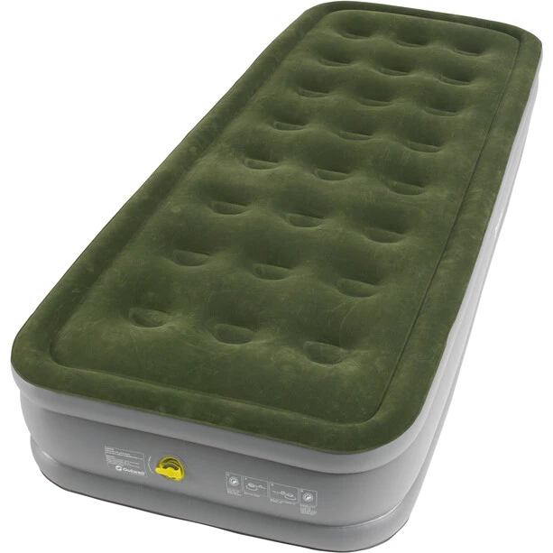 Outwell Excellent Air Bed Single Dark Leaf/grey 3 Outwell Excellent Air Bed Single Dark Leaf/grey
