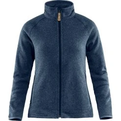 FJÄLLRÄVEN Övik Fleece Zip Sweater W