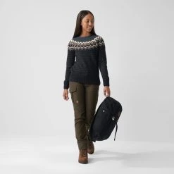 FJÄLLRÄVEN Övik Knit Sweater W -Seatosummit shop ovik knit sweater w 89941 555 c model fjr