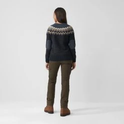 FJÄLLRÄVEN Övik Knit Sweater W -Seatosummit shop ovik knit sweater w 89941 555 d model fjr