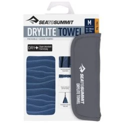 Sea To Summit Drylite Towel M Atlantic Wave -Seatosummit shop sea to summit drylite towel m atlantic wave 5