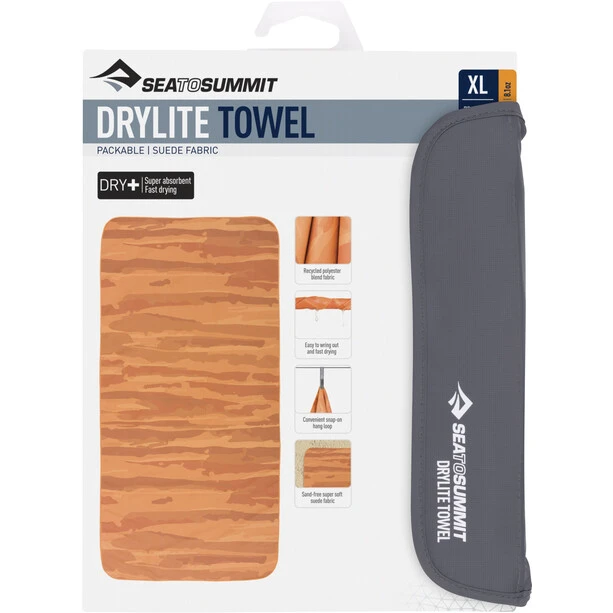 Sea To Summit Drylite Towel XL Outback Sunset 4 Sea To Summit Drylite Towel XL Outback Sunset - Image 2