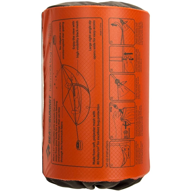 Sea To Summit Hammock Bug Net Black 6 Sea To Summit Hammock Bug Net Black - Image 4