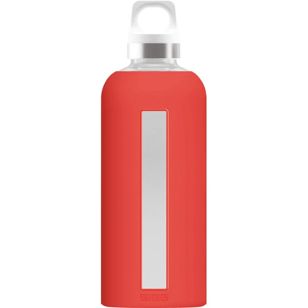 Sigg Star Glass Drinking Bottle 500ml Scarlet 3 Sigg Star Glass Drinking Bottle 500ml Scarlet