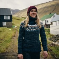 FJÄLLRÄVEN Övik Knit Roller Neck W -Seatosummit shop square mood fw22 danielblom midlayers 9280 exp 2025 08 01